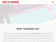 Tablet Screenshot of bestpartners.com